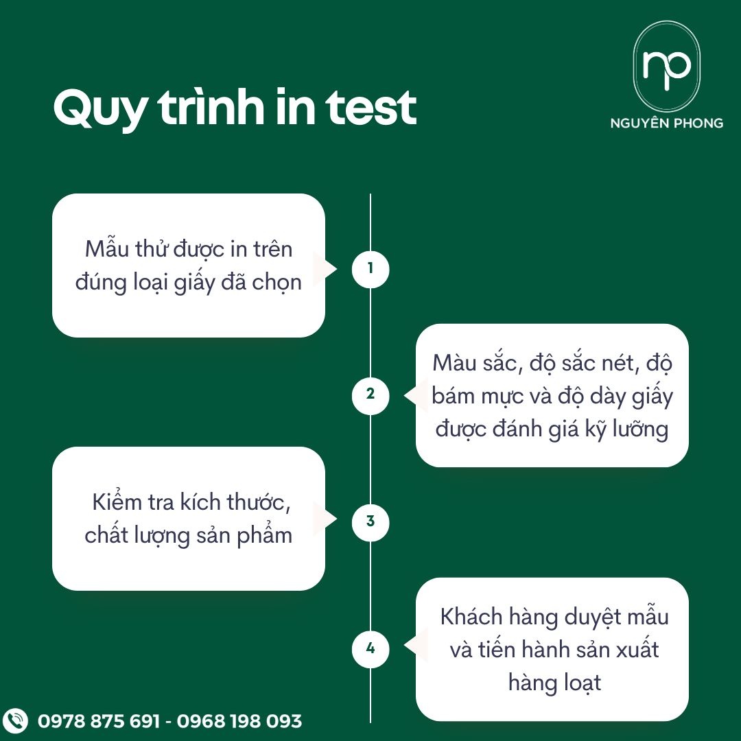 Quy trình in tem dán yến mạch